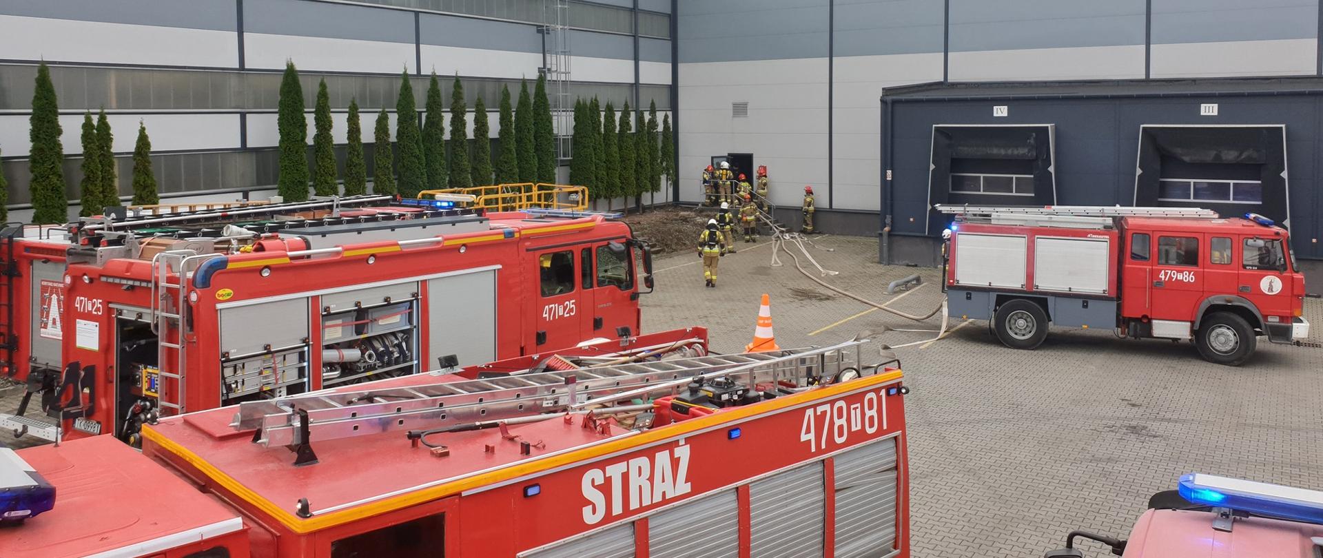 Zdjęcia przedstawiają przebieg ćwiczeń