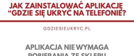 Aplikacja z mapą punktów schronienia