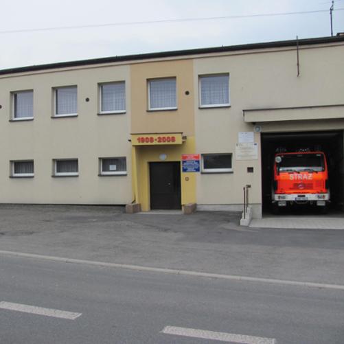 Zdjęcie prezentuje budynek jednostki OSP Radoszowy