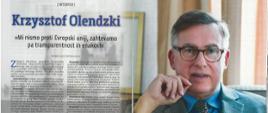 Wywiad Ambasadora Krzysztofa Olendzkiego dla Tygodnika Demokracija