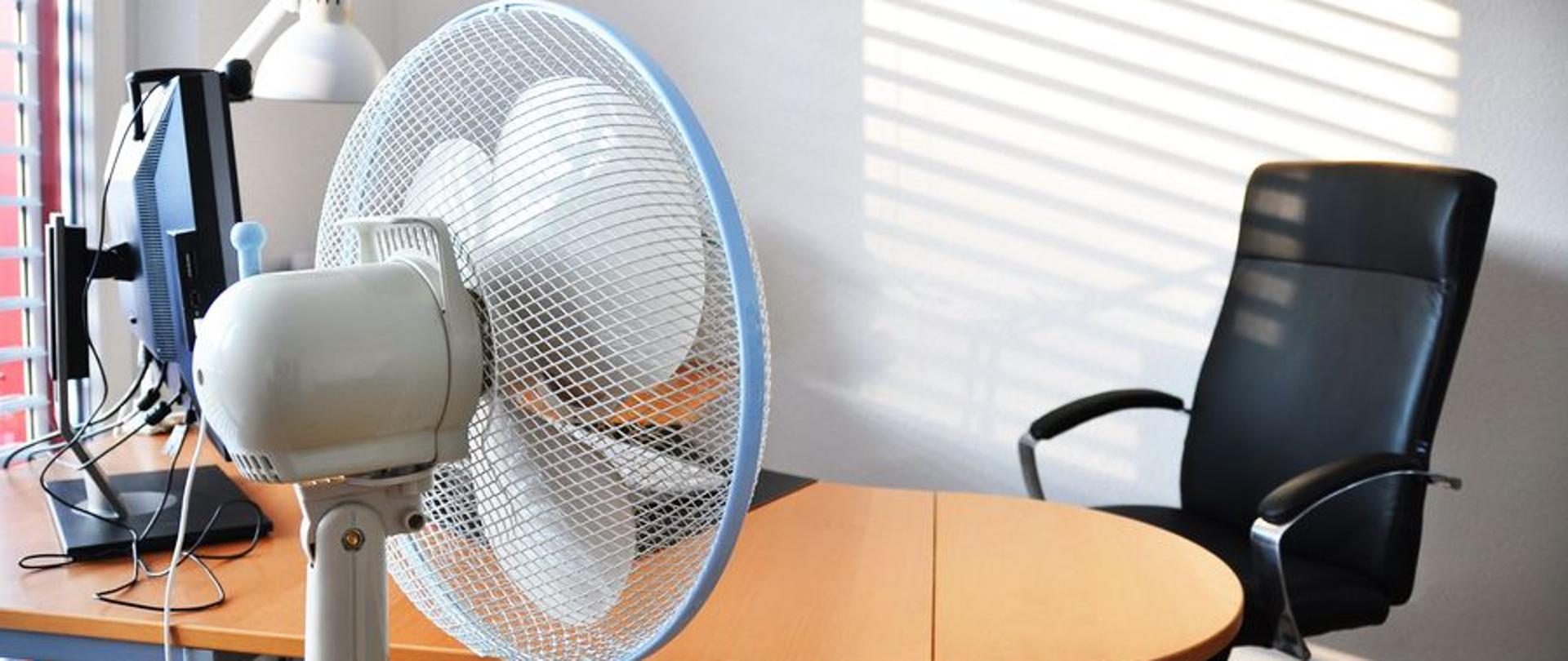 Fan in the office