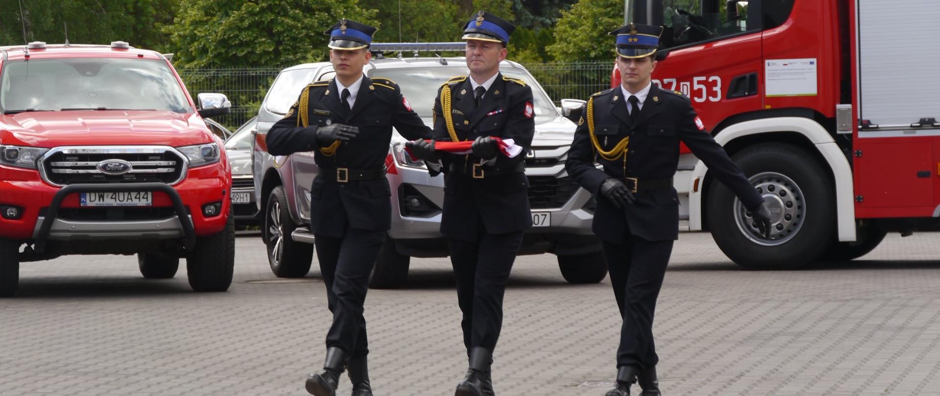 uroczyste obchody Dnia Strażaka organizowane przez Komendę Miejską Państwowej Straży Pożarnej we Wrocławiu