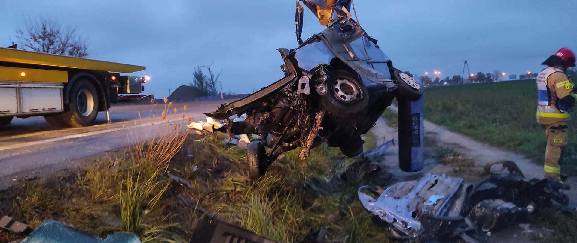 ŚMIERTELNY WYPADEK NA DK11