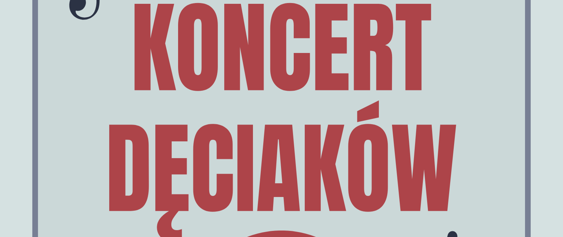 Sekcja Instrumentów Dętych zaprasza na Koncert Dęciaków, 15 maja godz. 17.00, Sala koncertowa II piętro