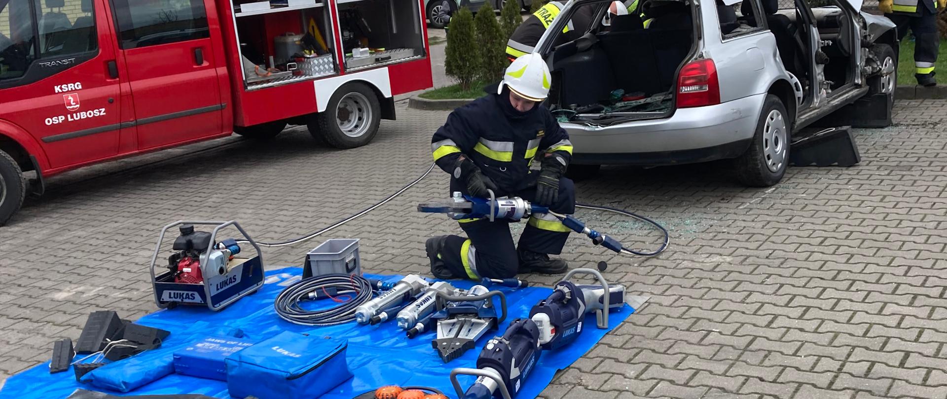 SZKOLENIE Z ZAKRESU RATOWNICTWA TECHNICZNEGO DLA STRAŻAKÓW RATOWNIKÓW OSP