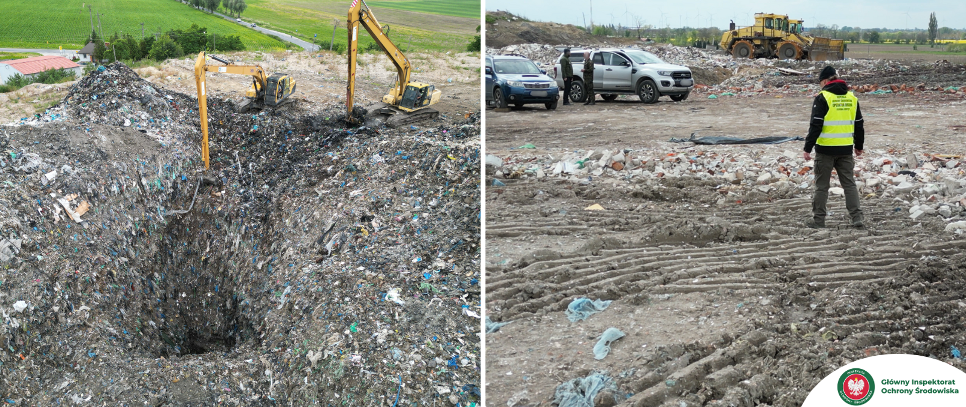 Akcja służb we współpracy z Inspekcją Ochrony Środowiska