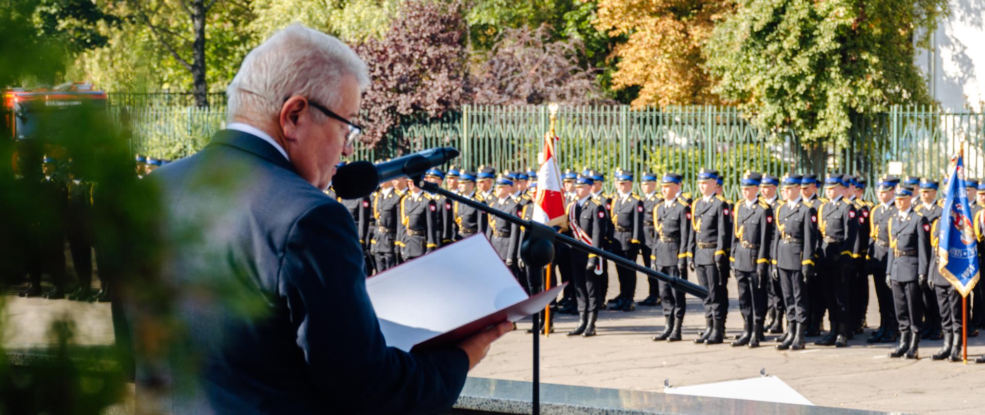 Inauguracja roku akademickiego w Akademii Pożarniczej