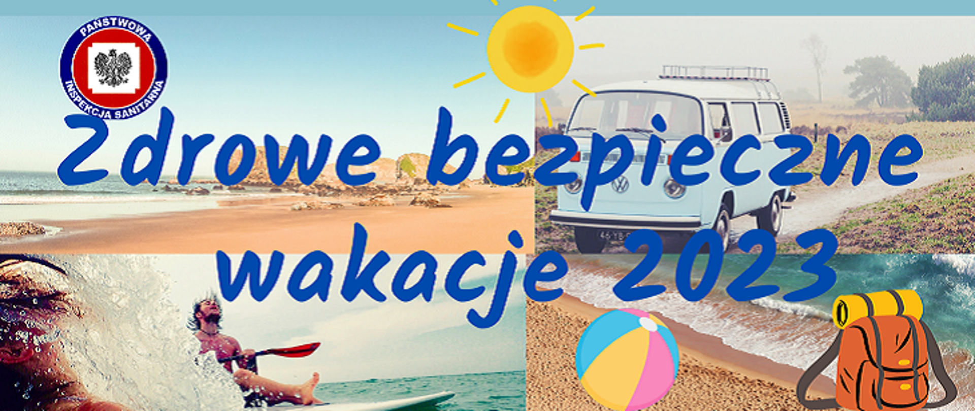 Zdrowe i bezpieczne wakacje 2023