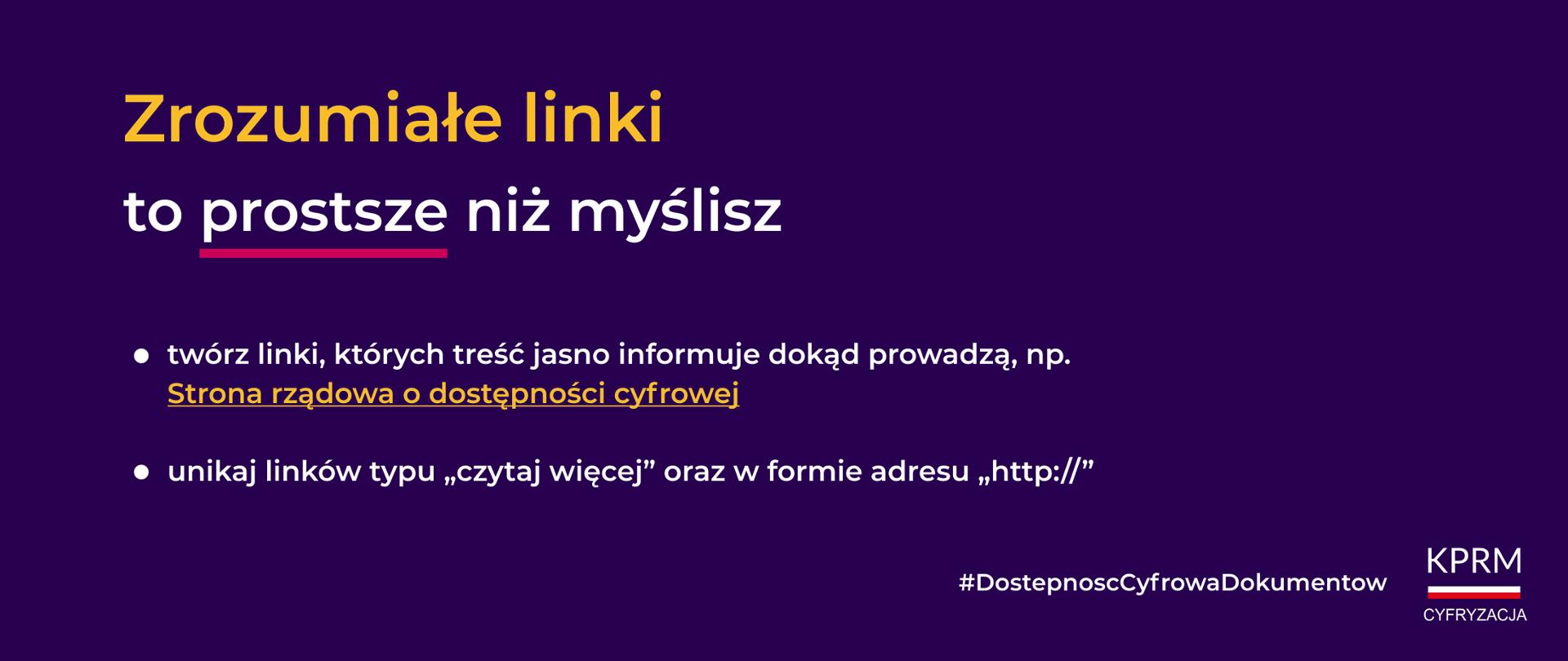 Zrozumiałe linki