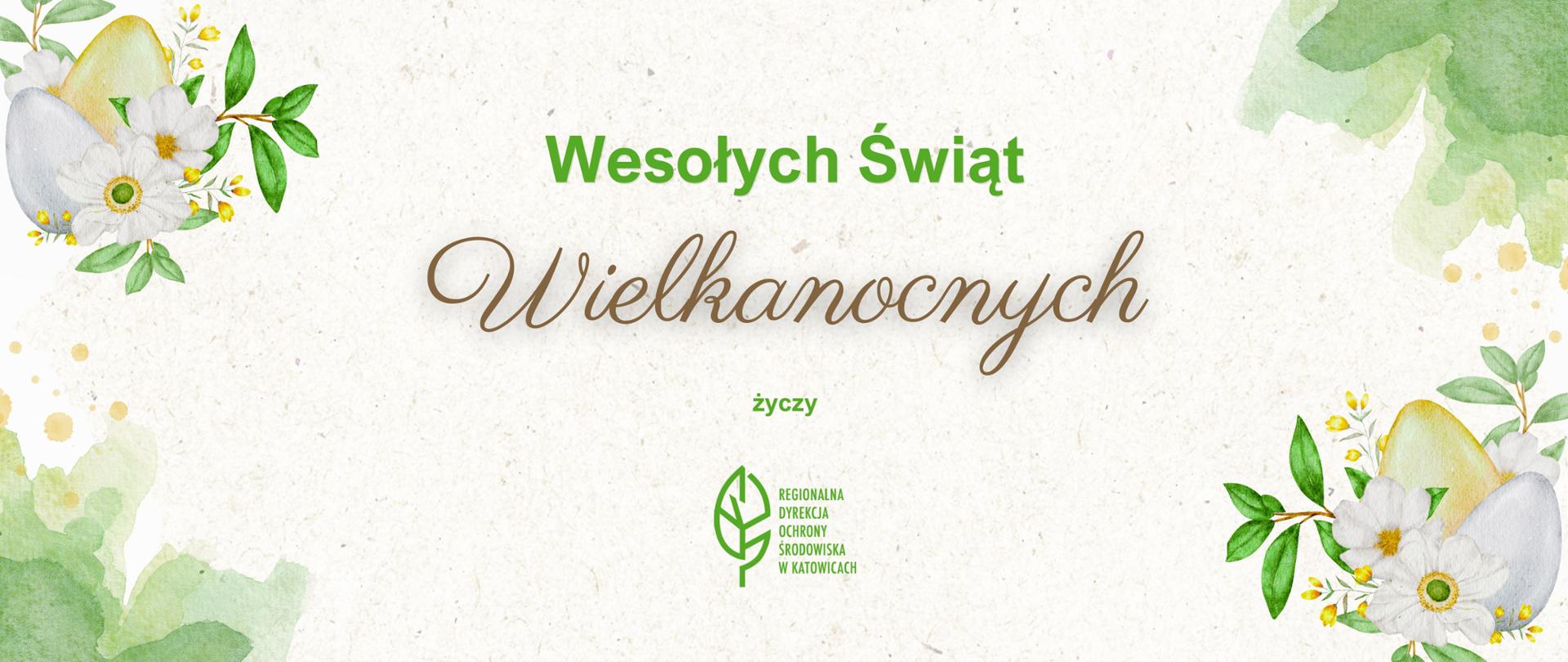 Życzenia wielkanocne 2026 od Regionalna Dyrekcja Ochrony Środowiska w Katowicach