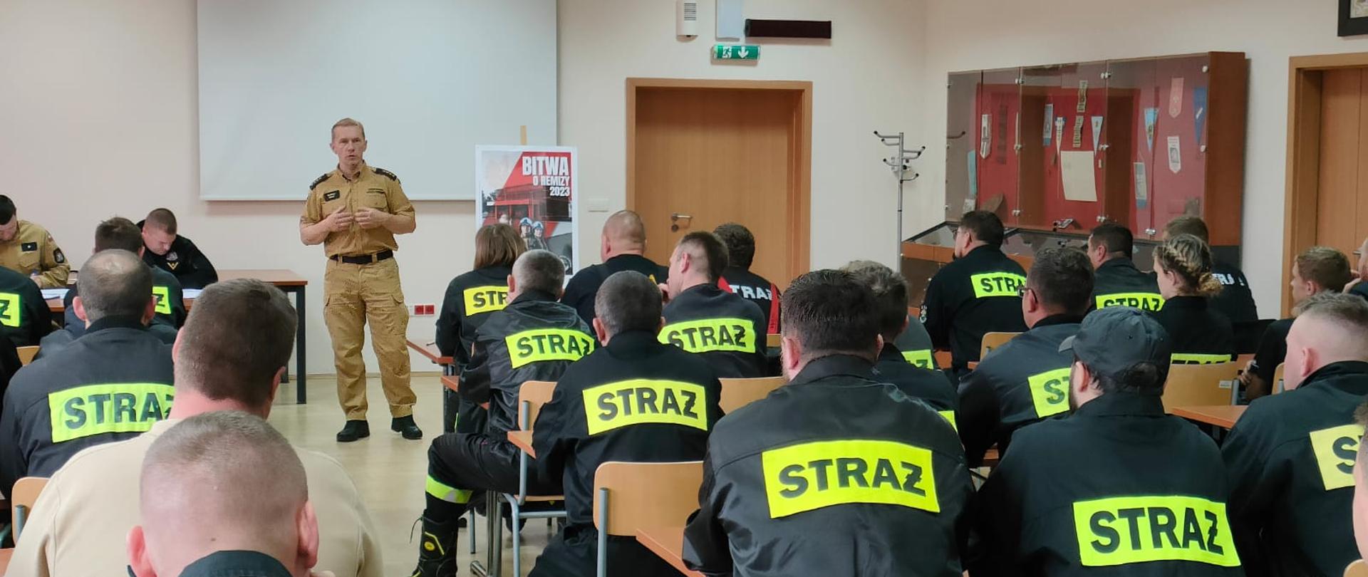 szkolenie kierujących działaniem ratowniczym dla członków ochotniczych straży pożarnych