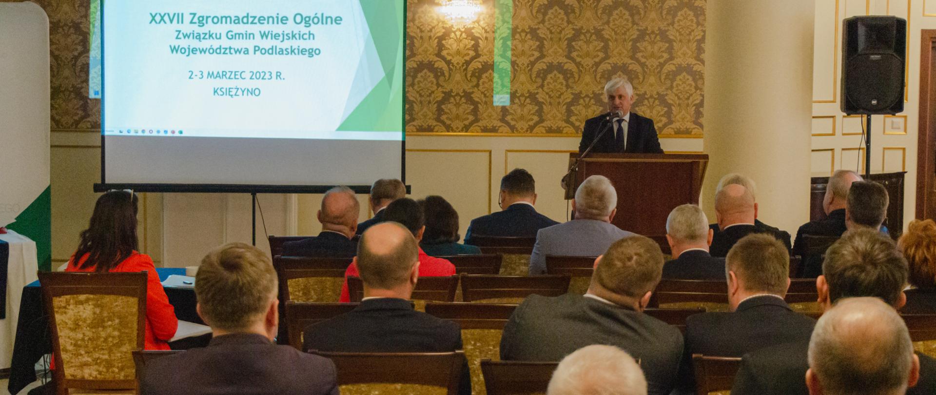 XXVII Zgromadzenie Ogólne Związku Gmin Wiejskich Województwa Podlaskiego