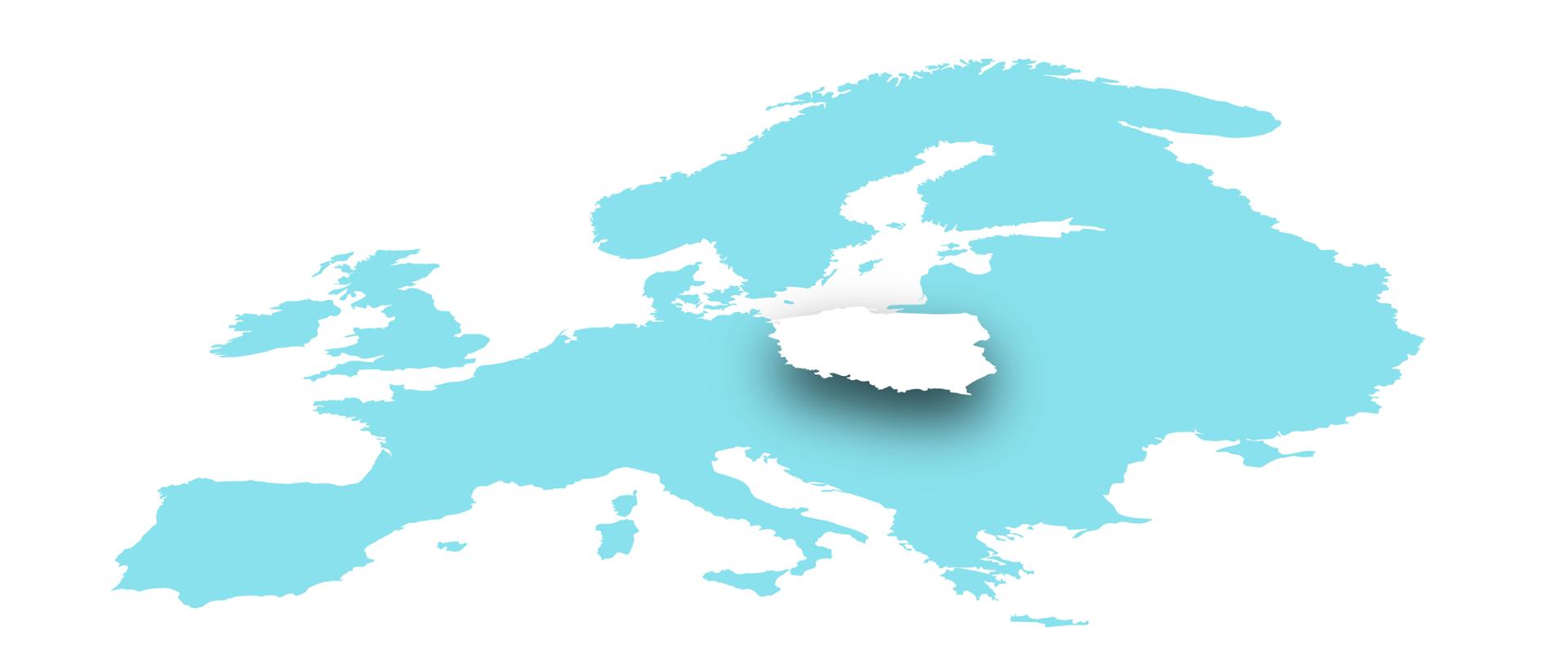 Polska na mapie europy