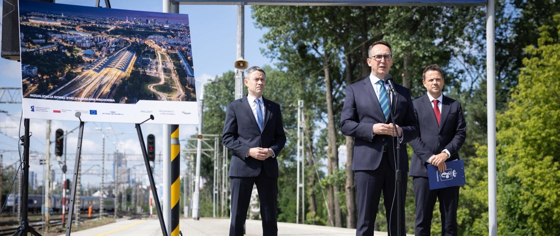 Warszawa Wschodnia - umowa podpisana: rusza jedna z największych inwestycji kolejowych w Polsce