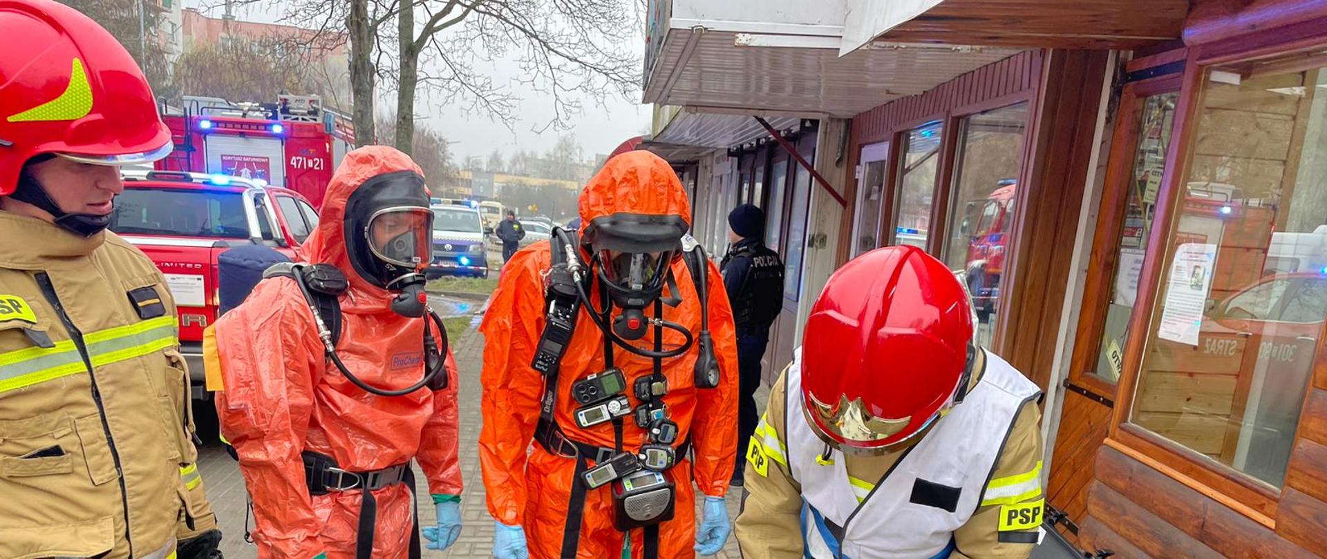 Drażniący zapach na ulicy Armii Krajowej w Sandomierzu