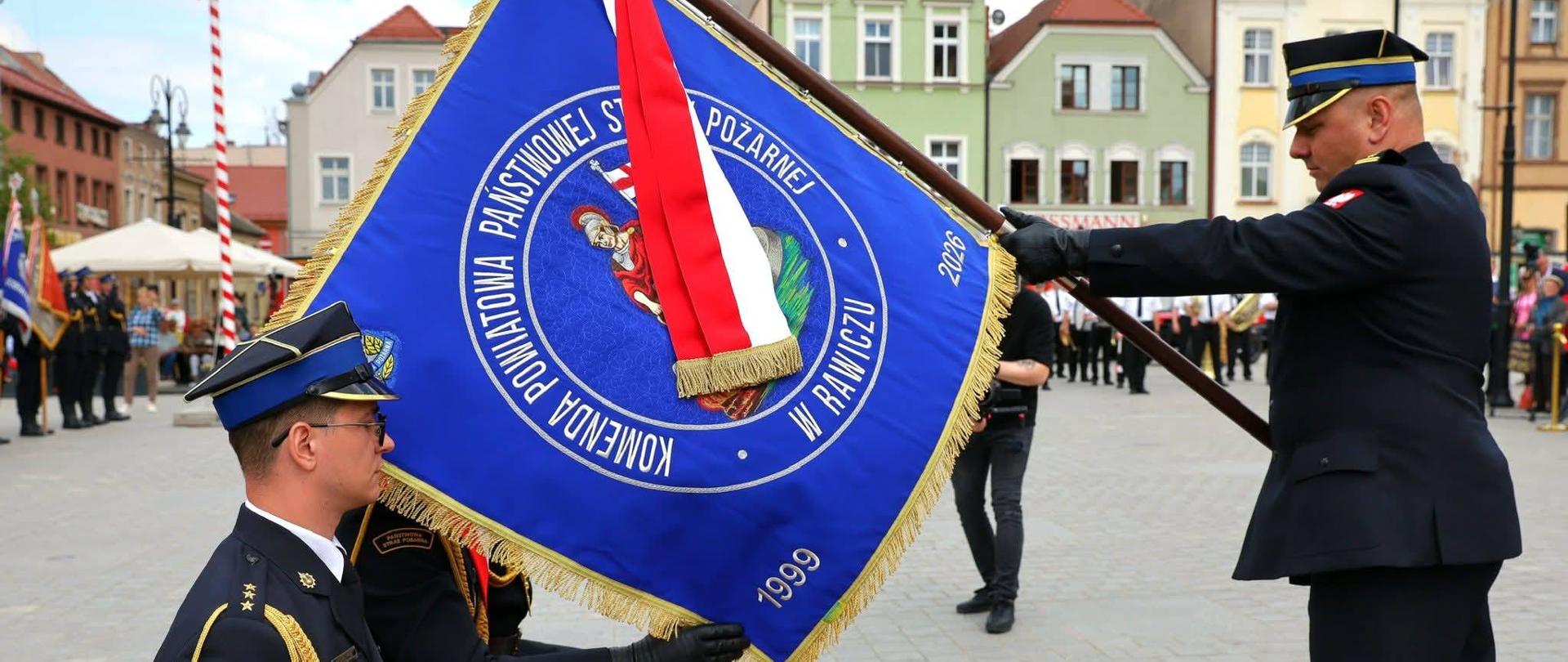Nadanie sztandaru Komendzie Powiatowego PSP w Rawiczu oraz Powiatowe Obchody Dnia Strażaka 2026