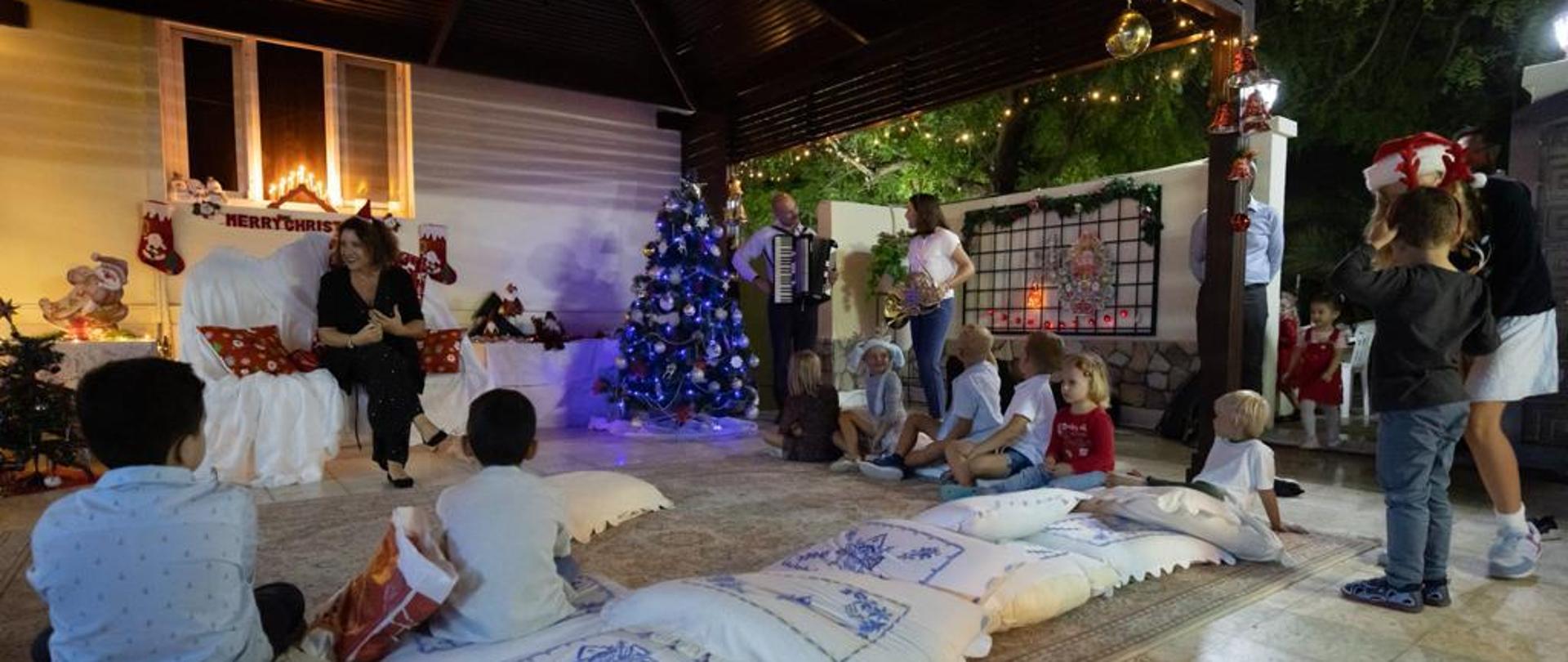 Polonijne spotkanie mikołajkowe w Maskacie