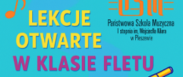 Lekcje otwarte w klasie fletu