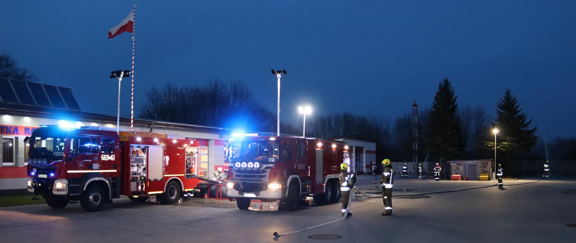 Kontrola gotowości bojowej plutonu WBO „ZŁOTÓW” 