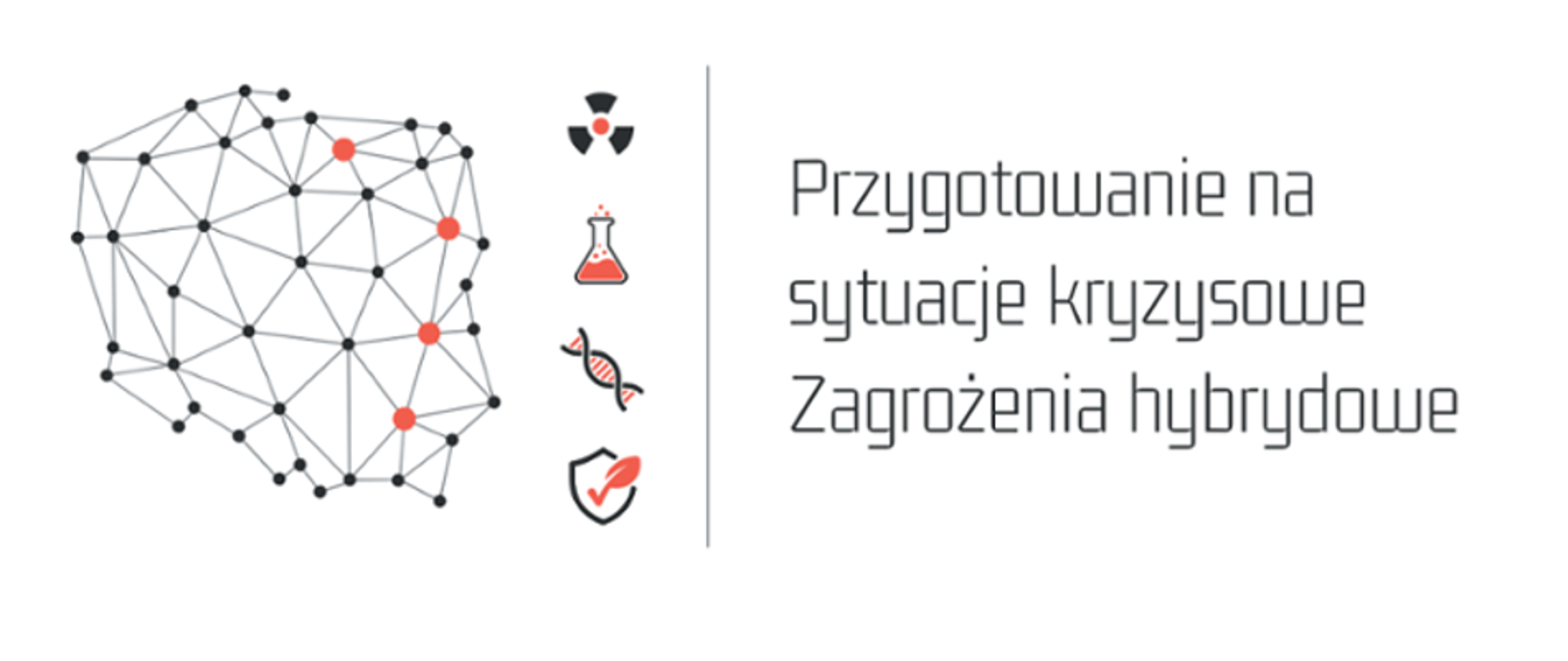 Mapa Polski połączona punktowo