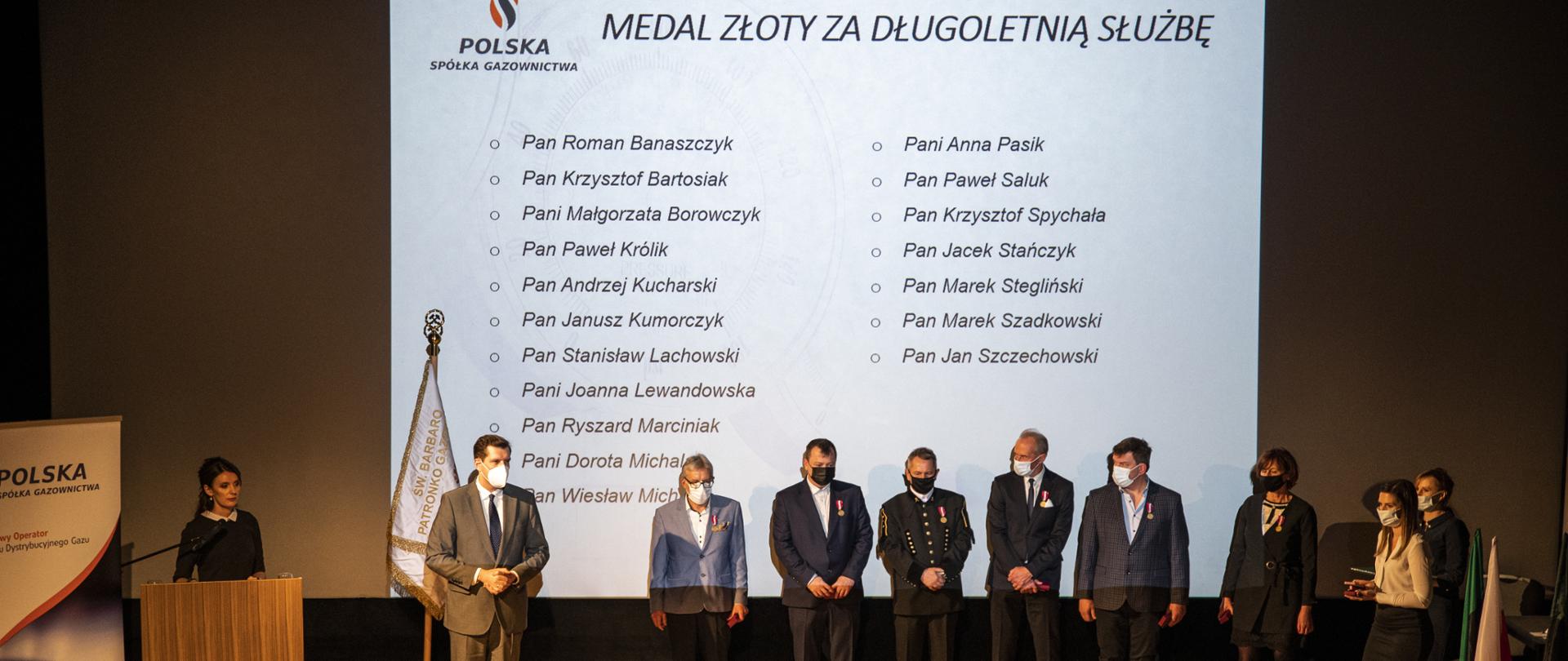 Medale za długoletnią służbę dla pracowników PSG