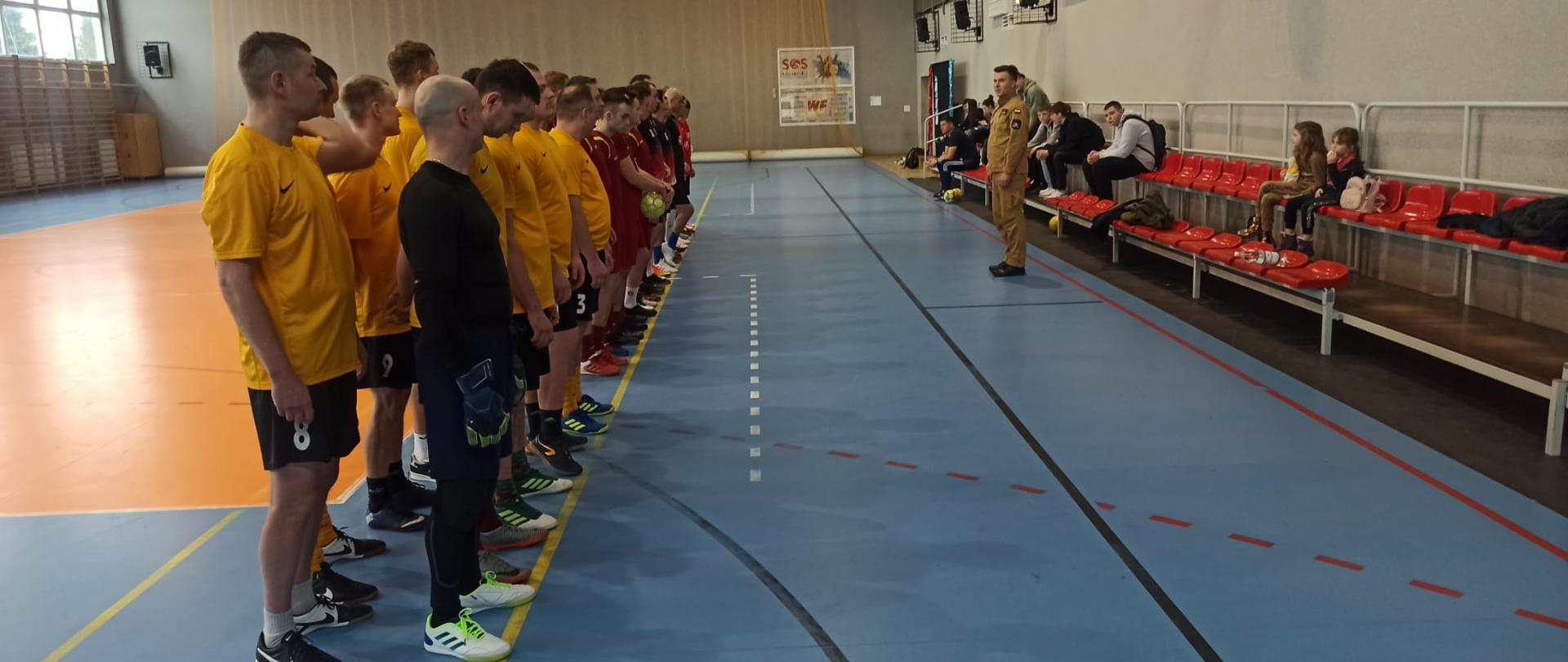 Turniej o Puchar Podlaskiego Komendanta Wojewódzkiego PSP w Halowej Piłce Nożnej.