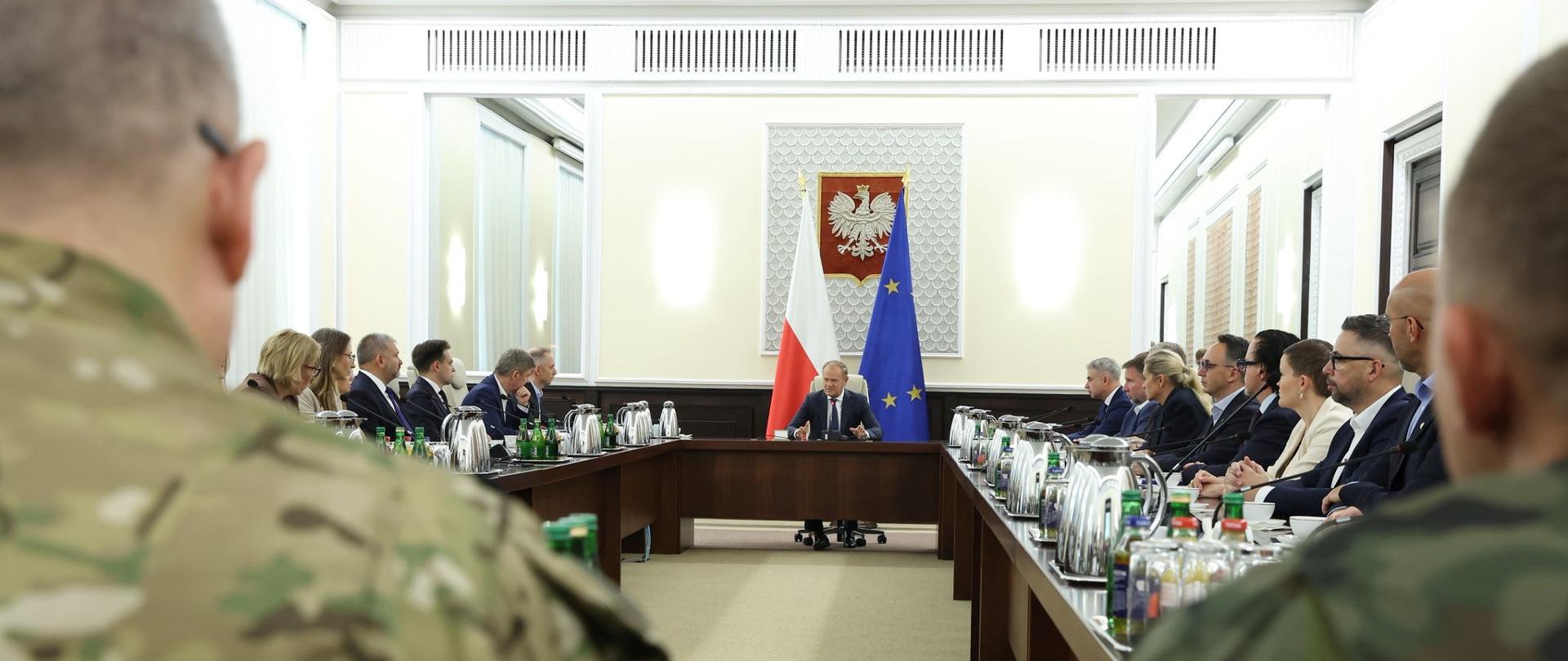 Nadzwyczajne posiedzenie Rady Ministrów w związku z rosyjską prowokacją