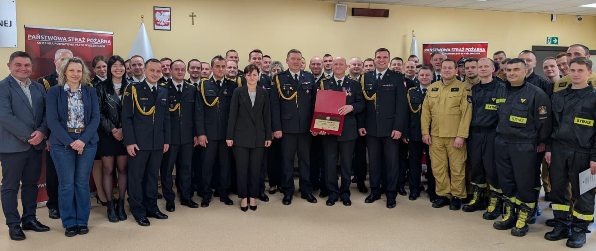 Zakończenie służby Z-cy Dowódcy JRG w Myślenicach