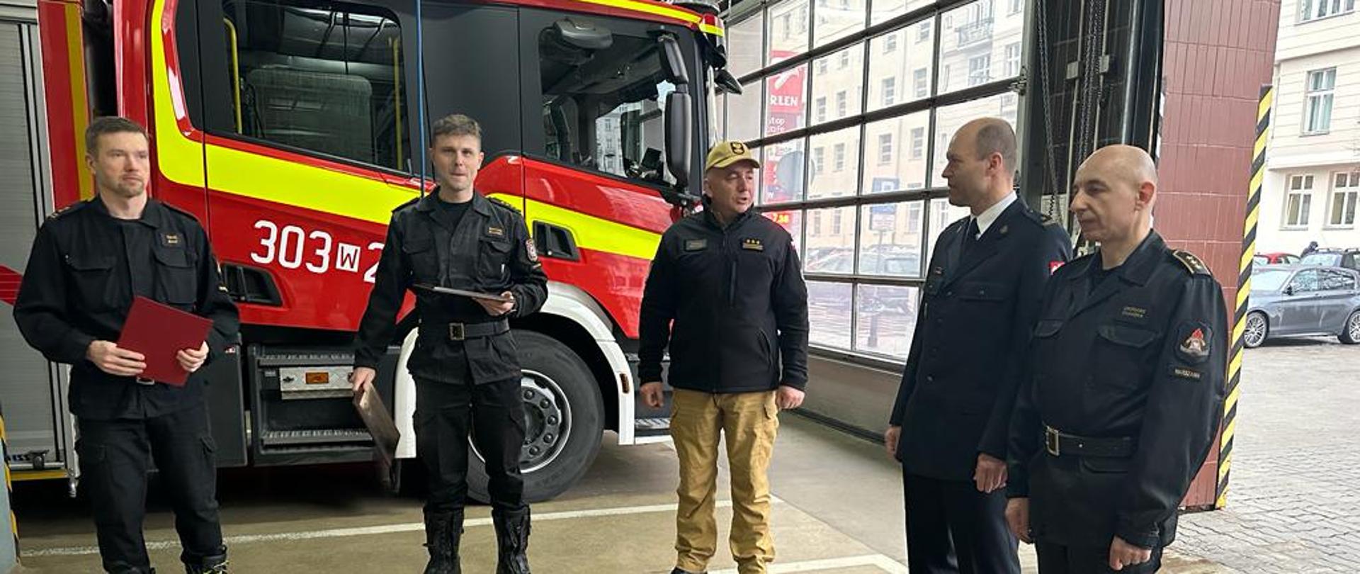 Pożegnanie dwóch zasłużonych funkcjonariuszy WOSz