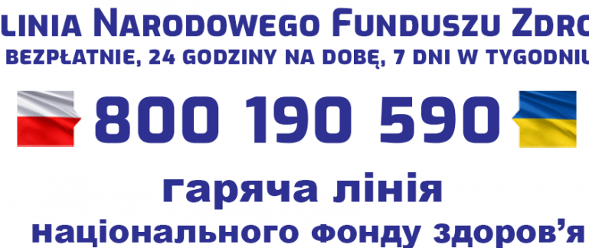 Infolinia NFZ także w języku ukraińskim 