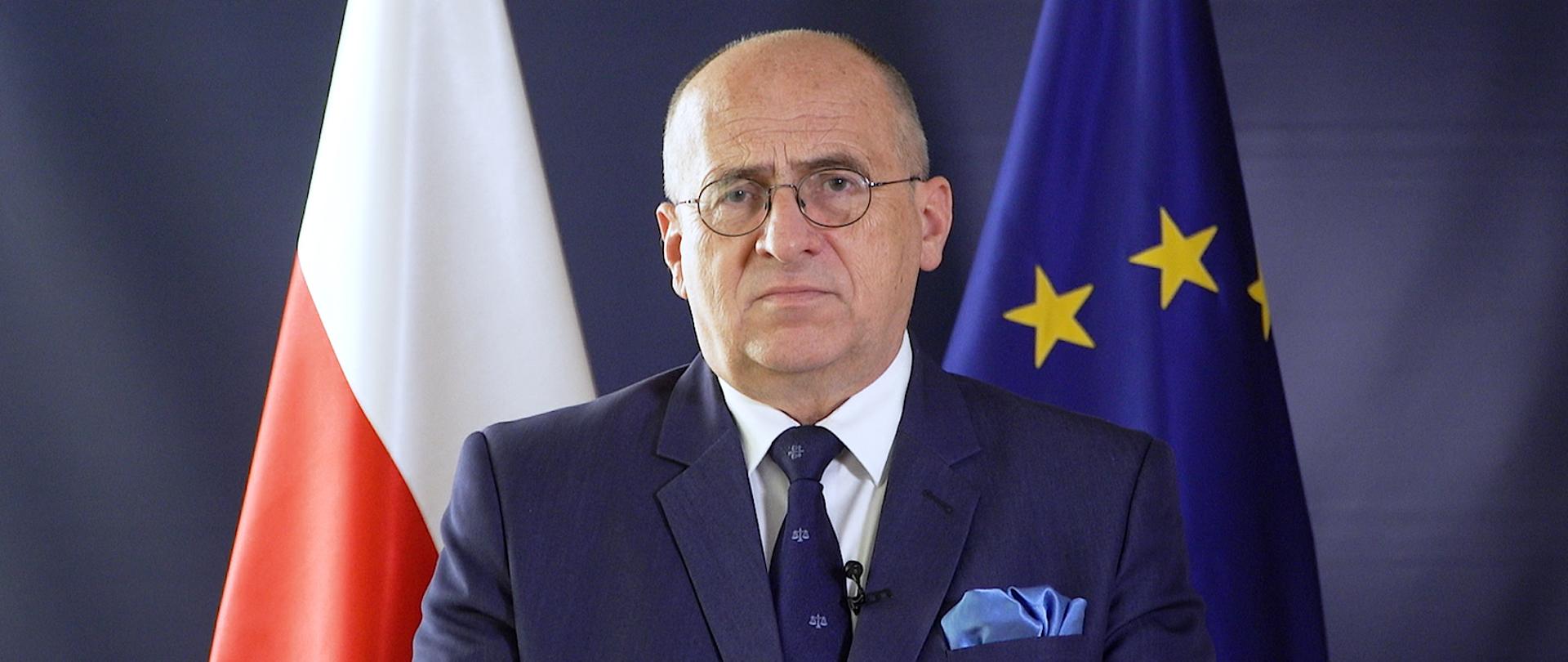 Minister Zbigniew Rau wziął udział w dyskusji poświęconej sytuacji praw człowieka i wolności mediów na Białorusi 