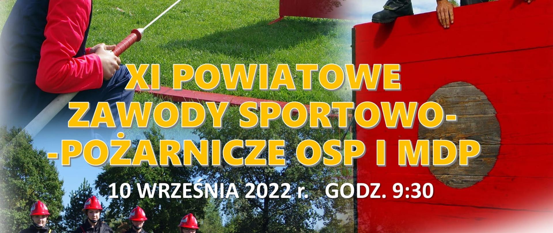 XI Zawody Sportowo-Pożarnicze OSP i MDP