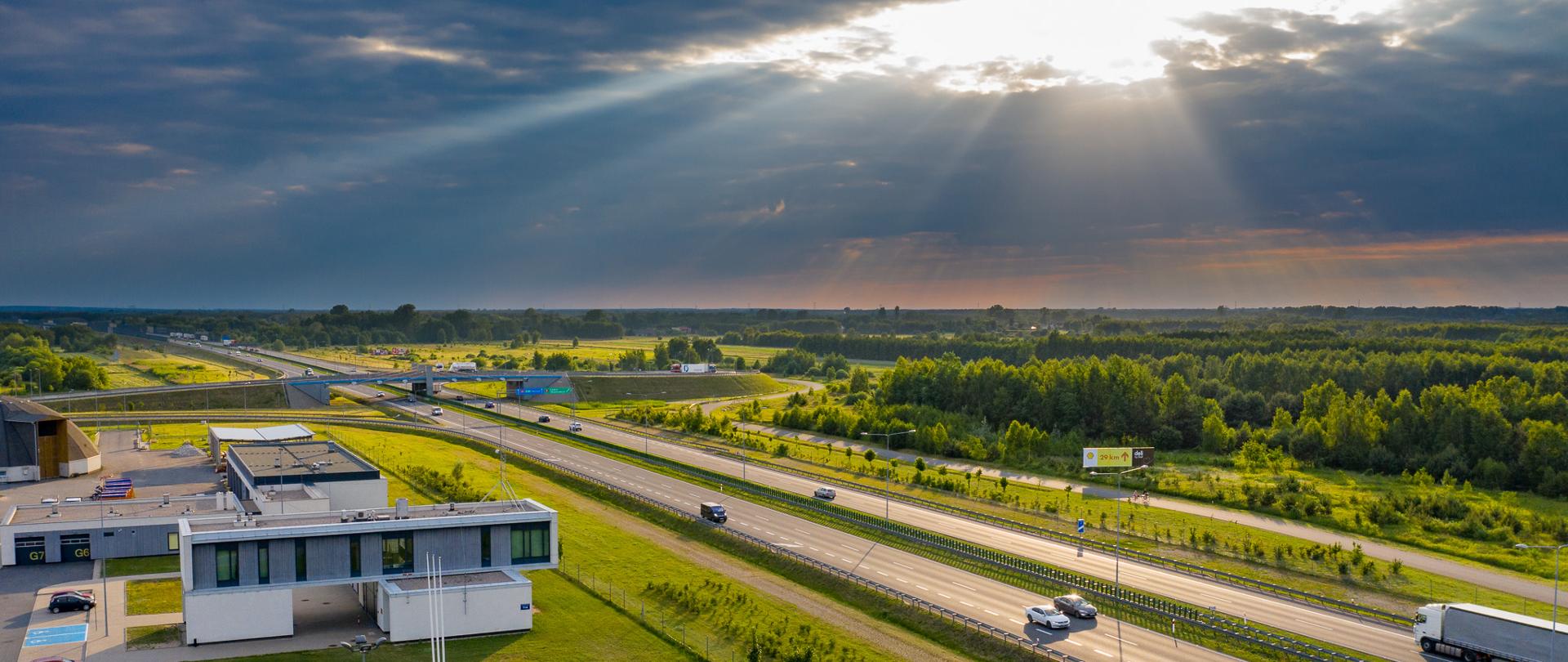 Autostrada A2 i Obwód Utrzymania Autostrady