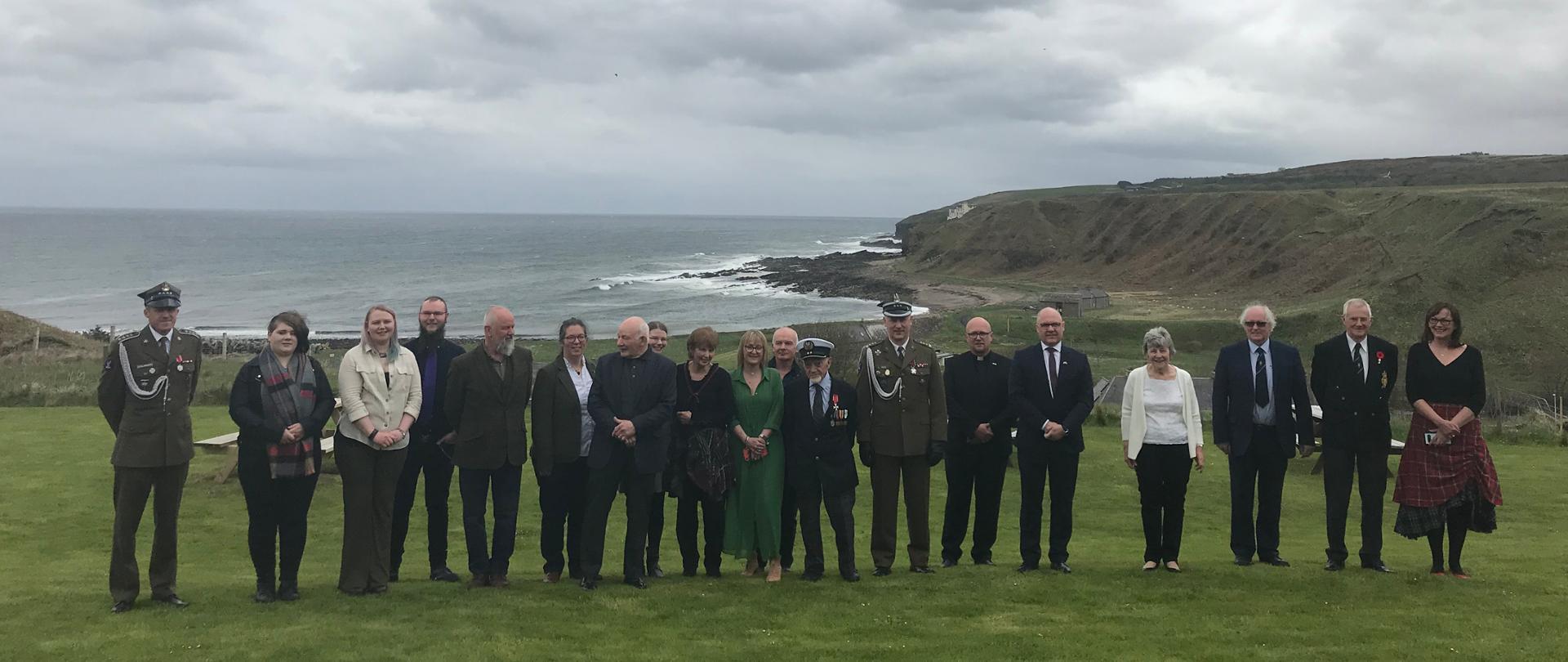 Uroczystość uhonorowania weterana IIWŚ, p. Ryszarda Polańskiego.