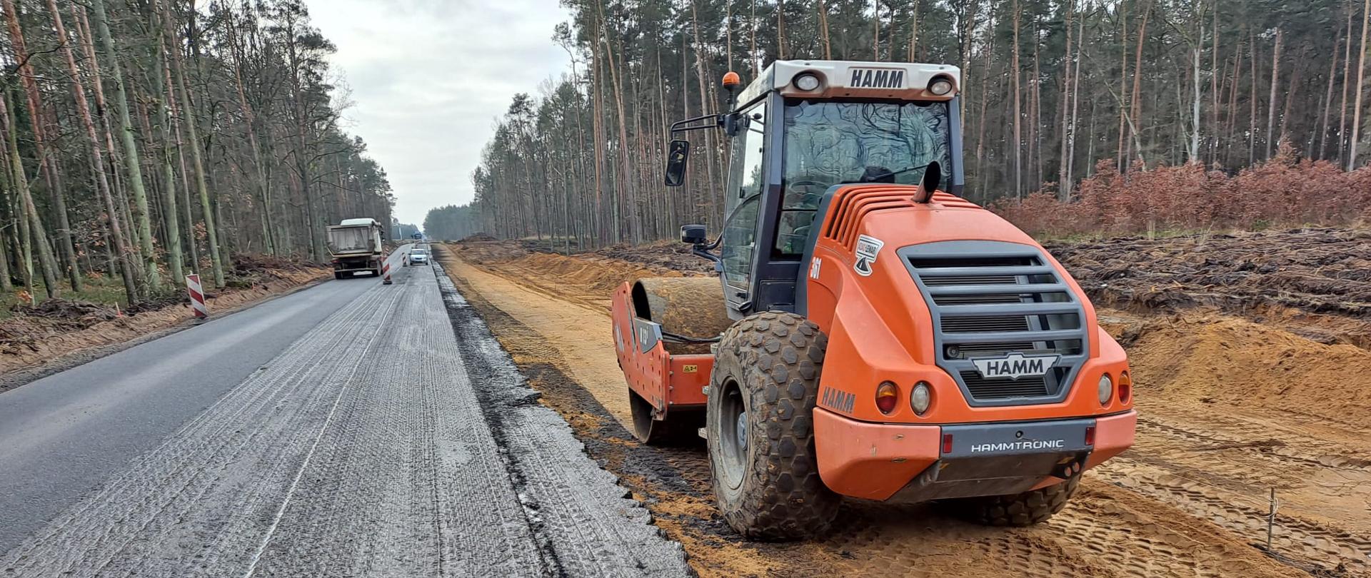 Rozbudowa DK45 na odcinku Praszka - granica województwa