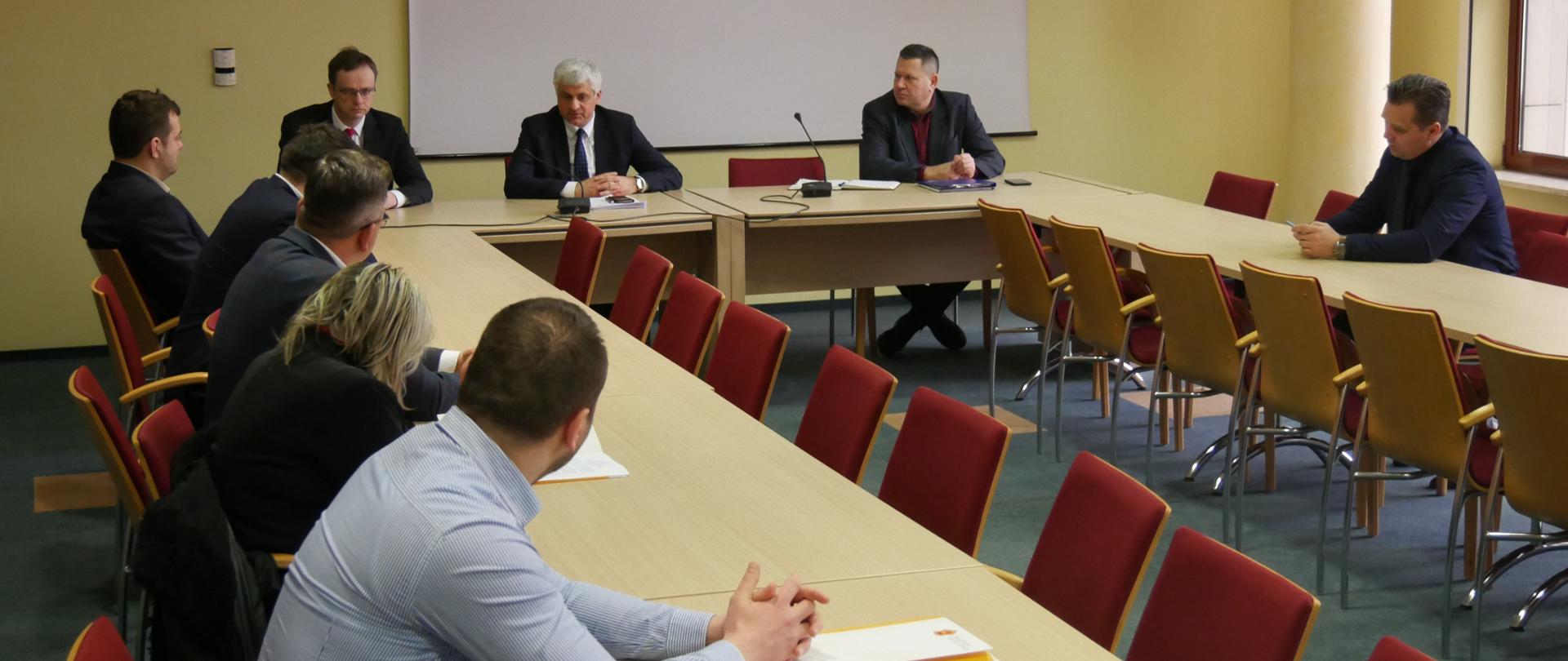 Spotkanie z delegacją z Łomży 