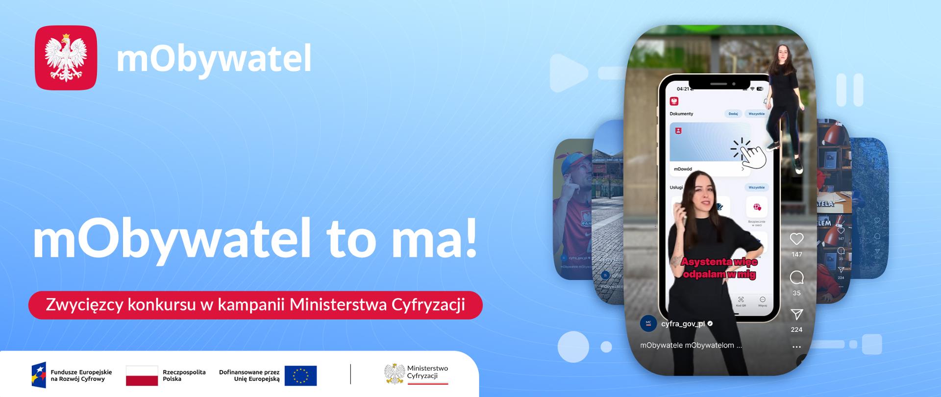 mObywatel to ma! Zwycięzcy konkursu kampanii Ministerstwa Cyfryzacji