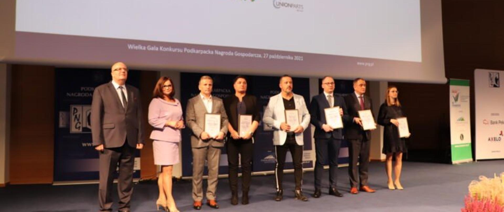 Gala Biznesu XX edycji Konkursu „Podkarpacka Nagroda Gospodarcza” 2021