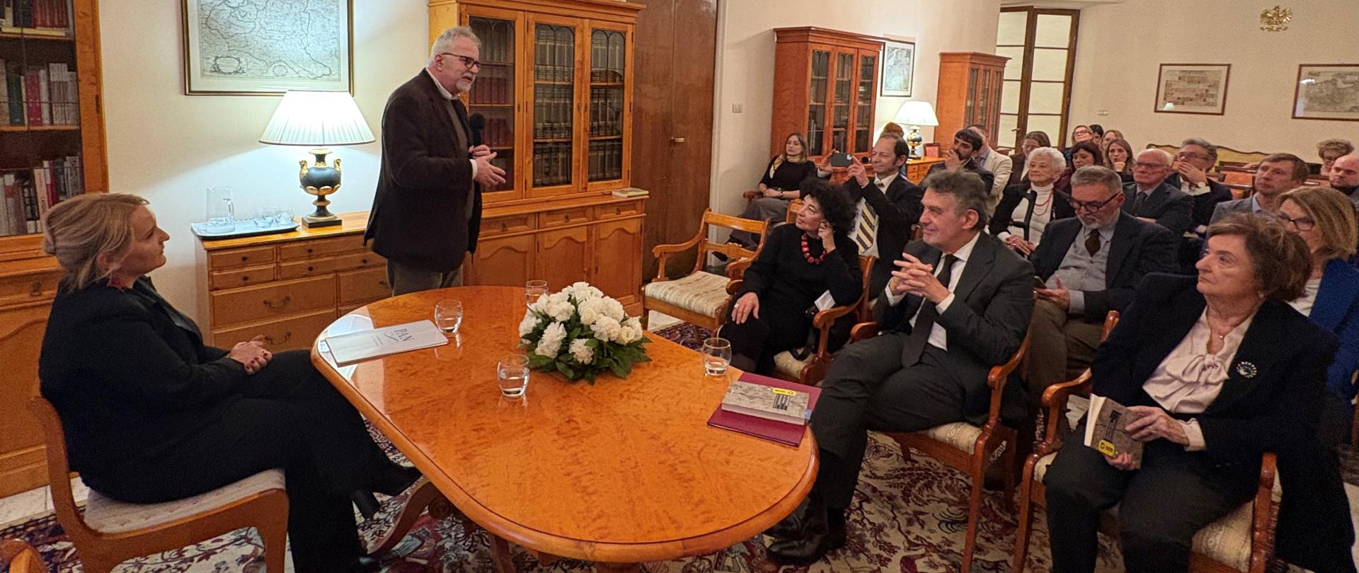 Ambasada Naukowców 2026 w Ambasadzie RP w Rzymie - uczestnicy