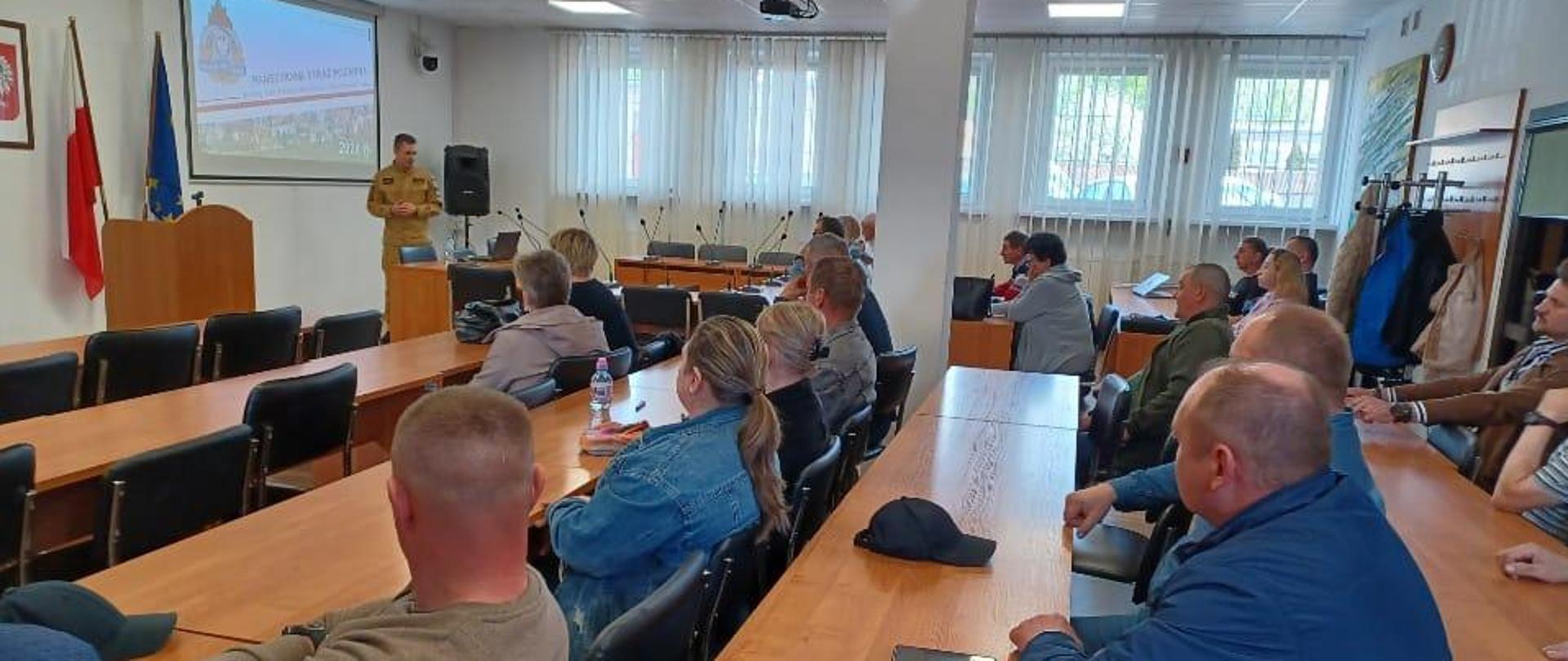 Pogadanka dla rolników w ramach kampanii STOP POŻAROM TRAW