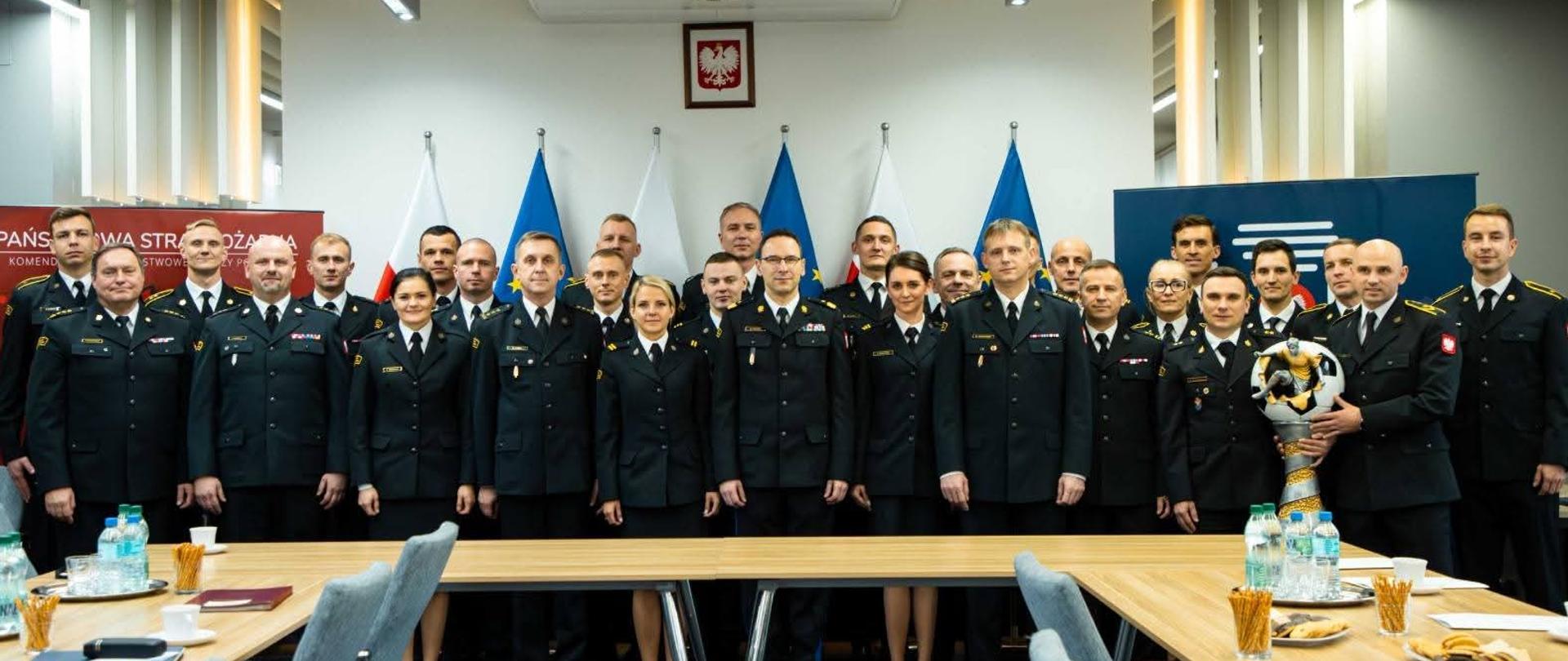 Strażacy PSP nagrodzeni za wybitne osiągnięcia sportowe