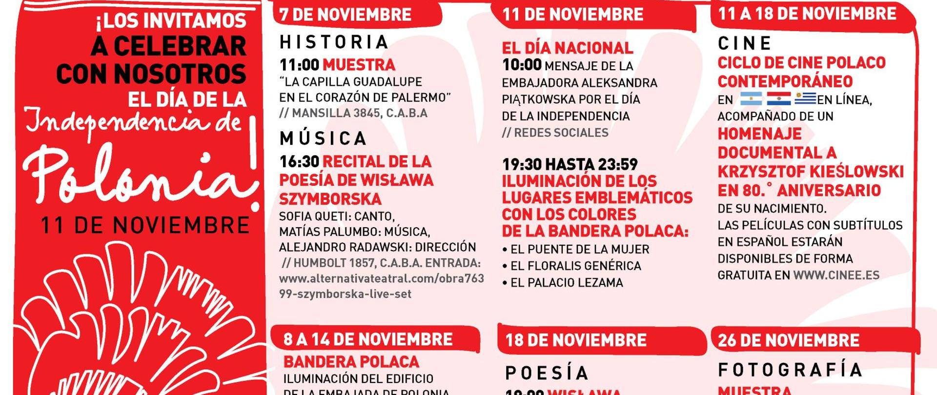 W tym roku obchody w Argentynie, Paragwaju i Urugwaju skupią się wokół symboli narodowych i rozumienia definicji patriotyzmu przez Polonię i Polaków mieszkających w tych krajach.
