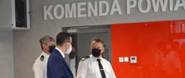 Wizyta Pana Premiera Mateusza Morawieckiego w KP PSP w Węgrowie