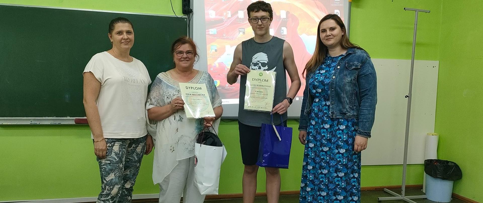 Wręczenie nagród dla laureatów konkursów 