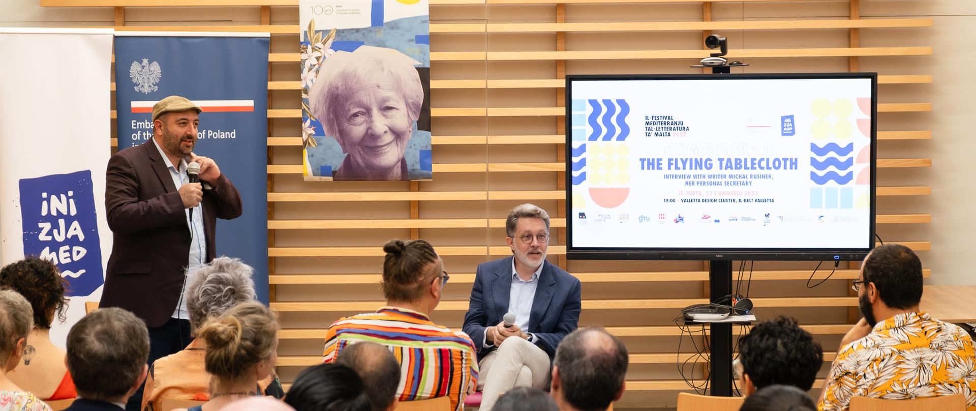 Spotkanie z M. Rusinkiem