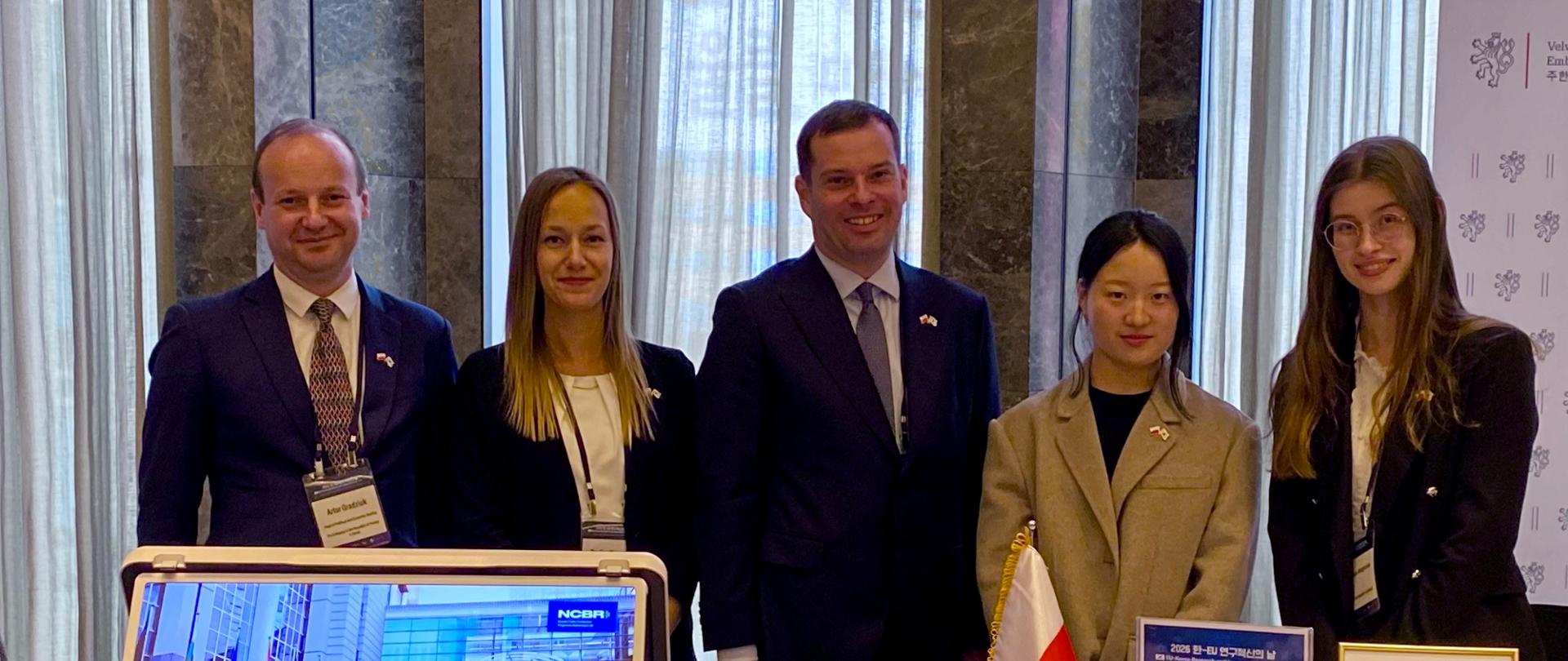 Polskie stoisko na EU-Korea Research and Innovation Day 2026