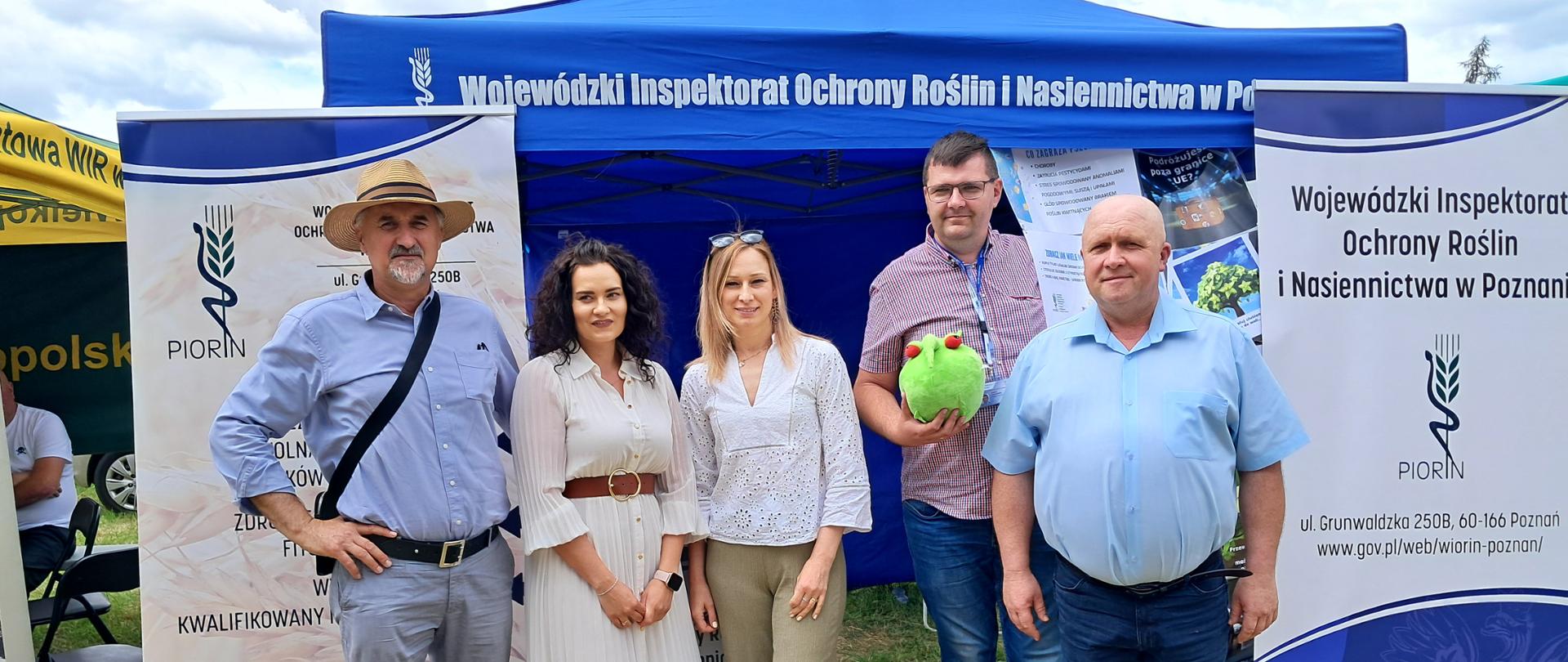 Stoisko WIORiN w Poznaniu na Targach w Kościelcu