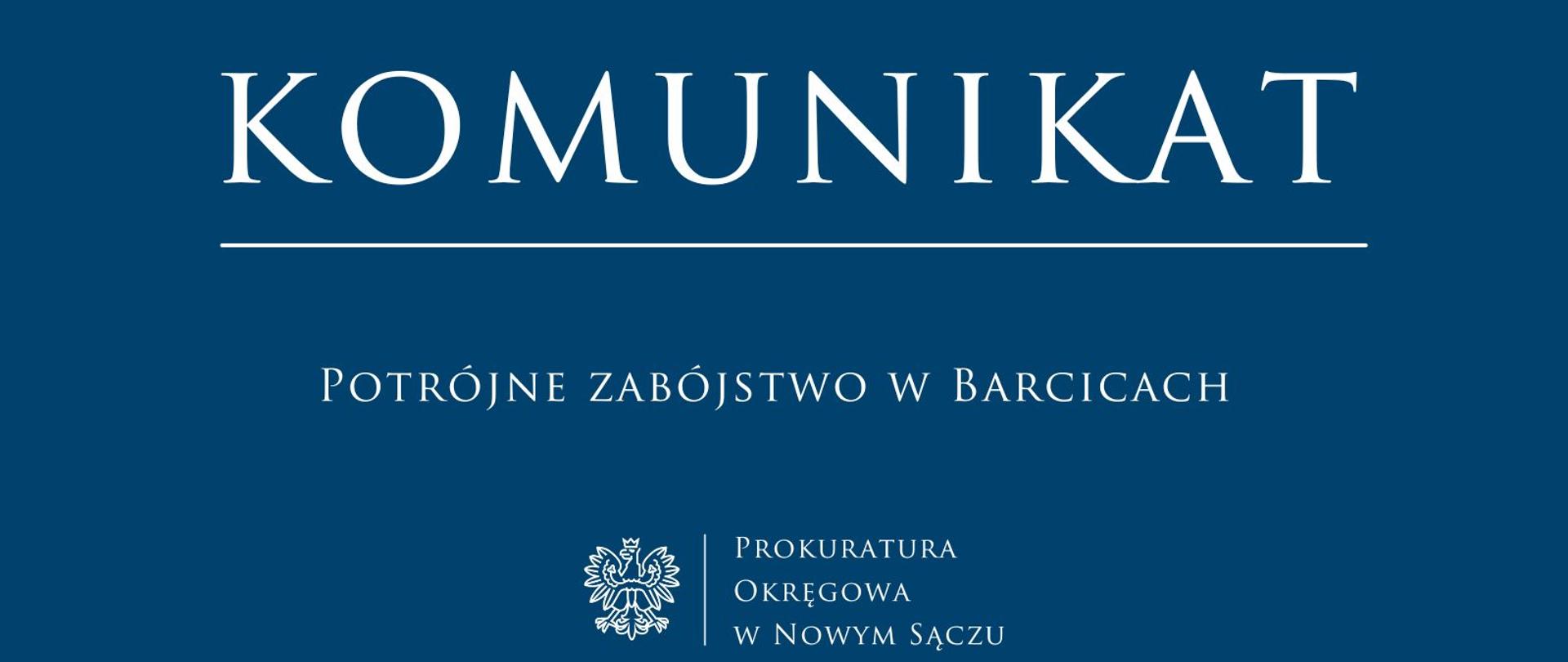 Potrójne zabójstwo w Barcicach