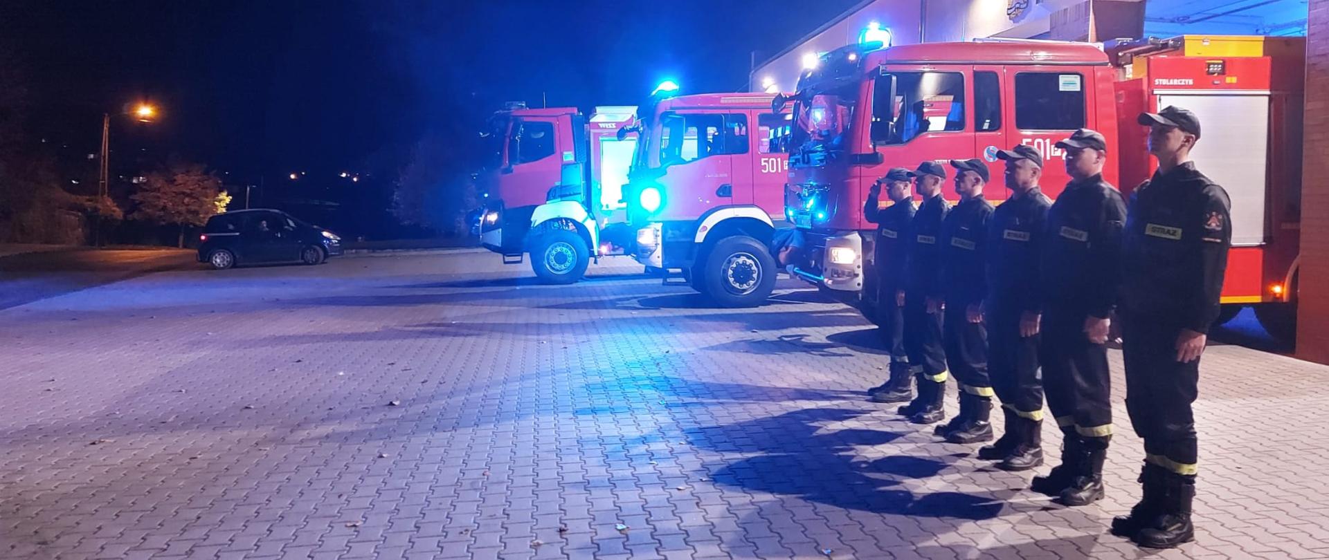 Hołd dla śp. sekc. Bartosza Błyskala