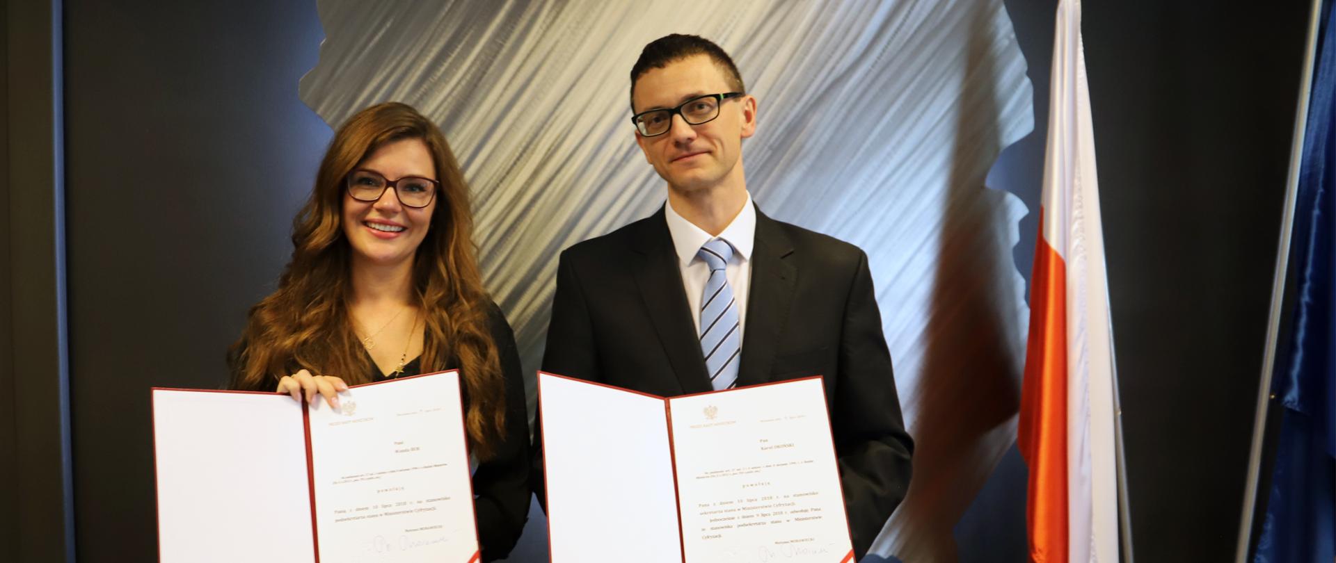 Wanda Buk i Karol Okoński